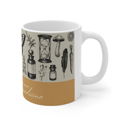 Botanical Herbalist Ceramic Cups