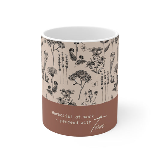 Herbalist Mug – Proceed with Tea